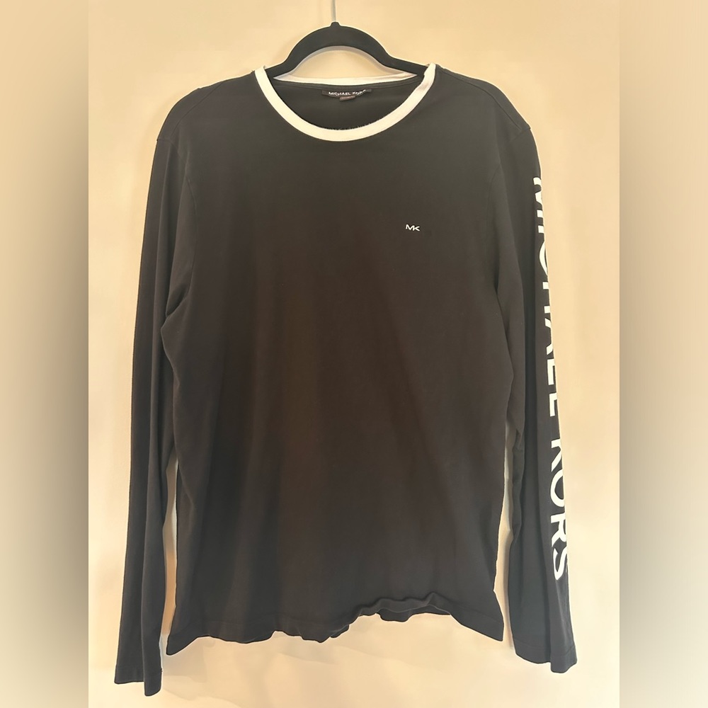 Michael Kors Long Sleeve Black Men’s Top